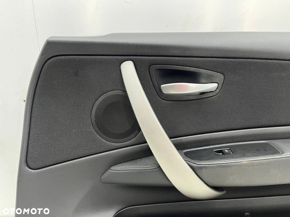 Tapicerka BMW E81 3Drzwi E82 Coupe 04-11r. boczek drzwi prawych przednich pasażera prawy przód - 3