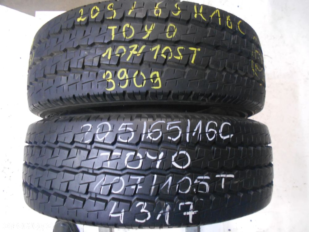 OPONY 205/65R16C TOYO H08 DOT 4317 /  3909 8.8MM - 1
