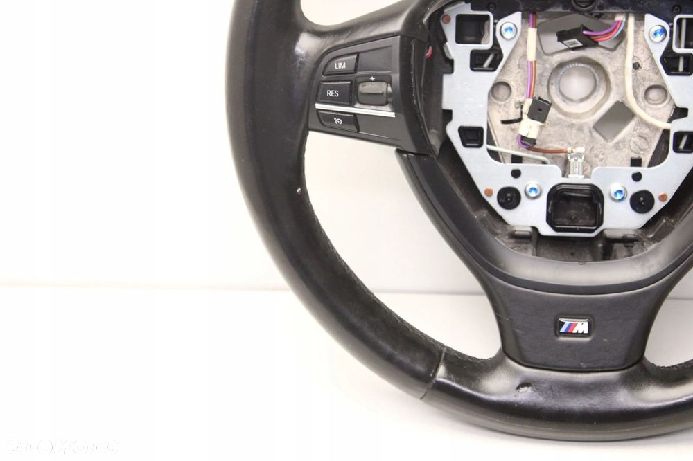 BMW 5 F10 F11 10R- KIEROWNICA SKÓRZANA MULTIFUNKCJA M-PAKIET - 11