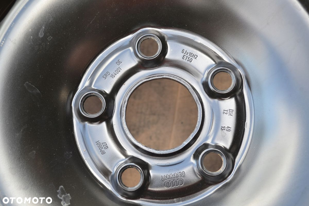 FELGI STALOWE VW SKODA AUDI SEAT 5x112 6J16 ET 50 x4szt F-613 - 7
