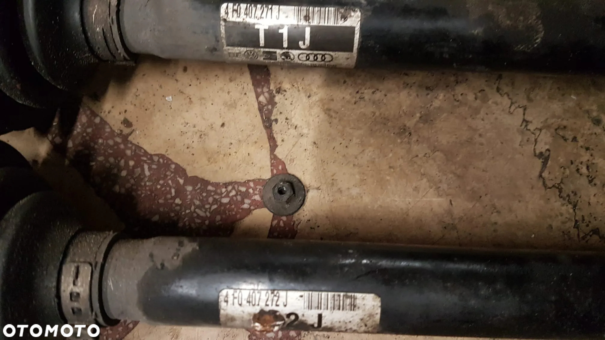 PÓŁOŚ LEWA PRAWA PRZÓD AUDI A6 C6 2,7 3,0 4F0407271J T1J - 2