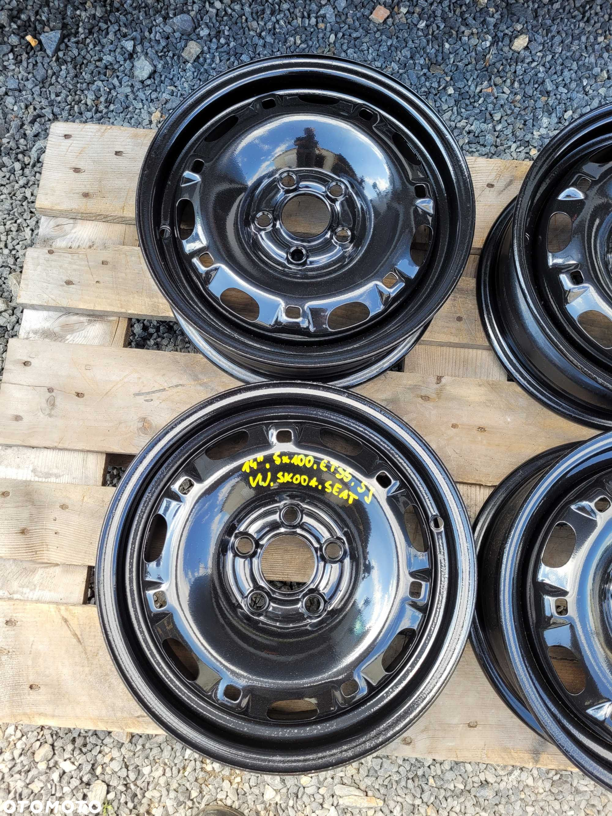 Felgi Stalowe Stalówki VW SKODA SEAT - 14 cali 5x100 - 3
