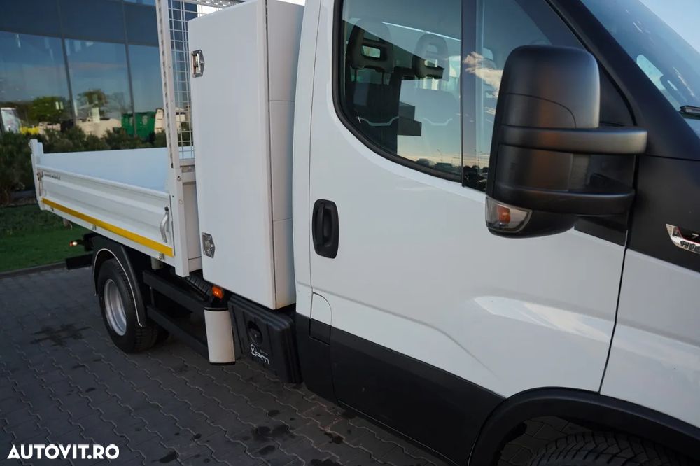 Iveco DAILY 70-180 / BASCULATOR SPATE 2.8 M / MTA: 7.0 T / BLOCARE PUNȚI / DUBLU / HI-MATIC - 20