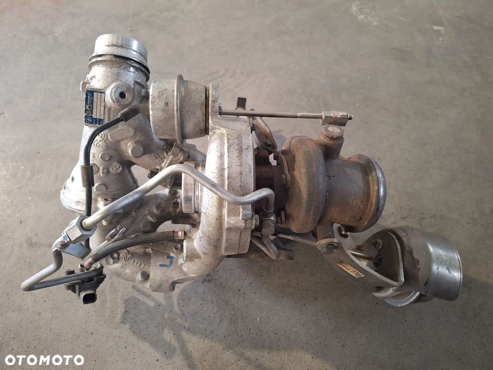 MERCEDES W212 W204 2.2 CDI TURBINA TURBOSPRĘŻARKA BITURBO A6510902880 A6510905780 - 1