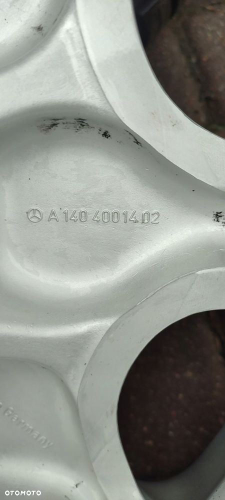 Felgi Aluminiowe Oryg. Mercedes S-Klasa A140 16Cali 7,5Jx16Et51 5x112 Ø66,6 - 15