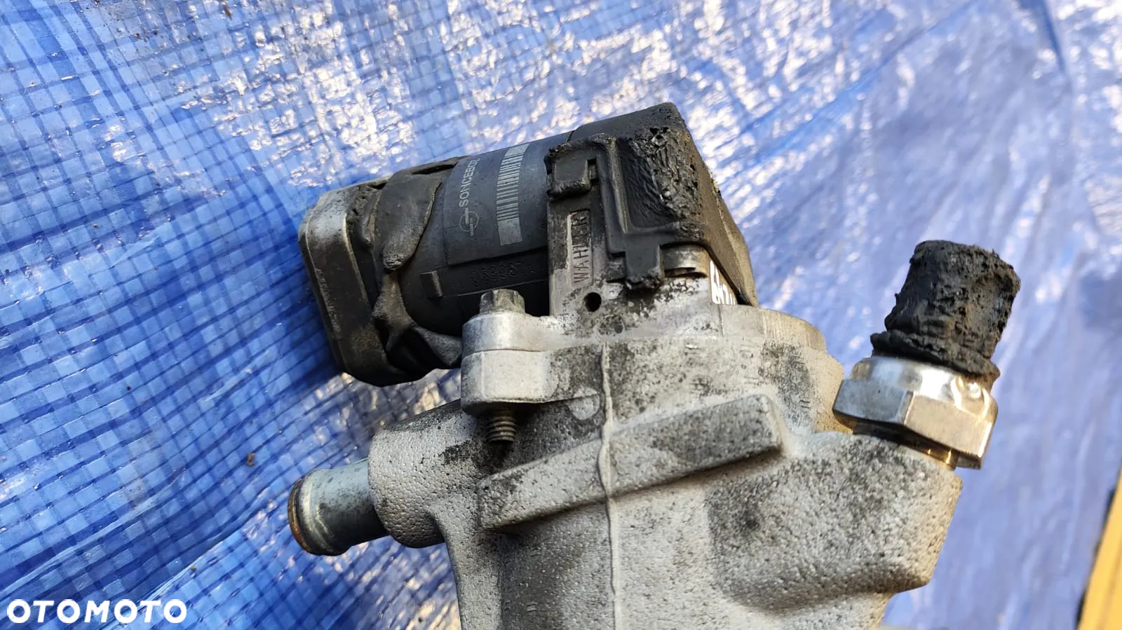 KOLEKTOR SSĄCY LEWY ZAWÓR EGR CZUJNIK SPALIN LF00052 A6421400360 MERCEDES W211 CLS W219 W221 ML W164 W251 3.0 3.2 CDI V6 OM642 - 6