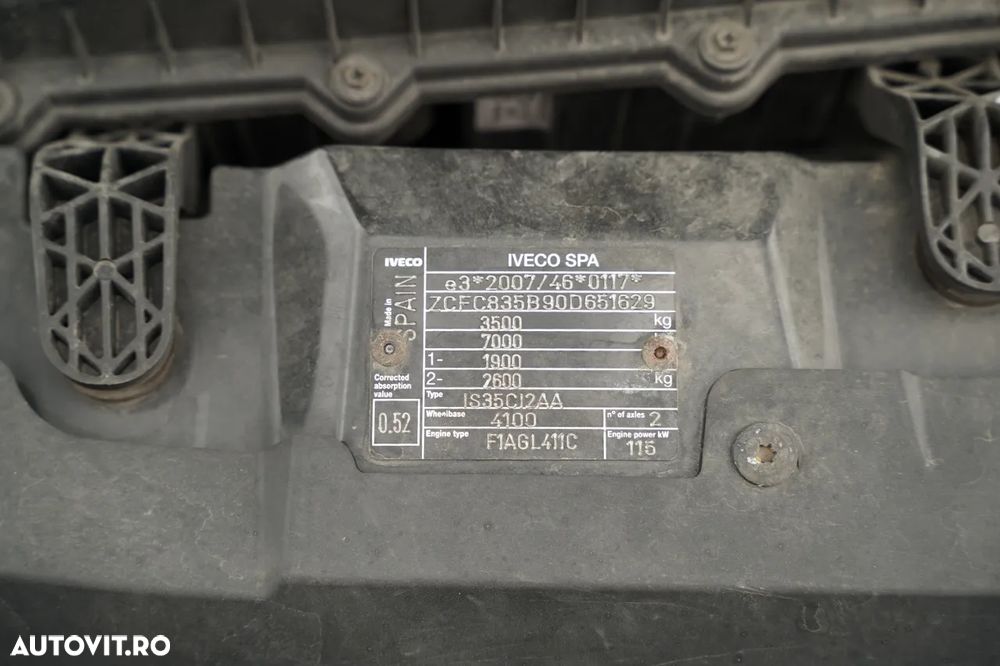 Iveco DAILY 35-160 / manual 4 cilindri / semi-bicilindru / 2020 / IMPORTAT - 35