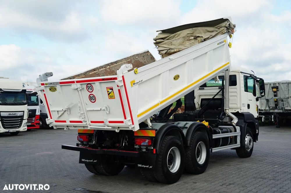 MAN TGS 33.360 / 6x4 / BASCULATOR / HIDRODECKER / MEILLER KIPPER / BORDMATIC / AUTOMAT / EURO 5 - 4