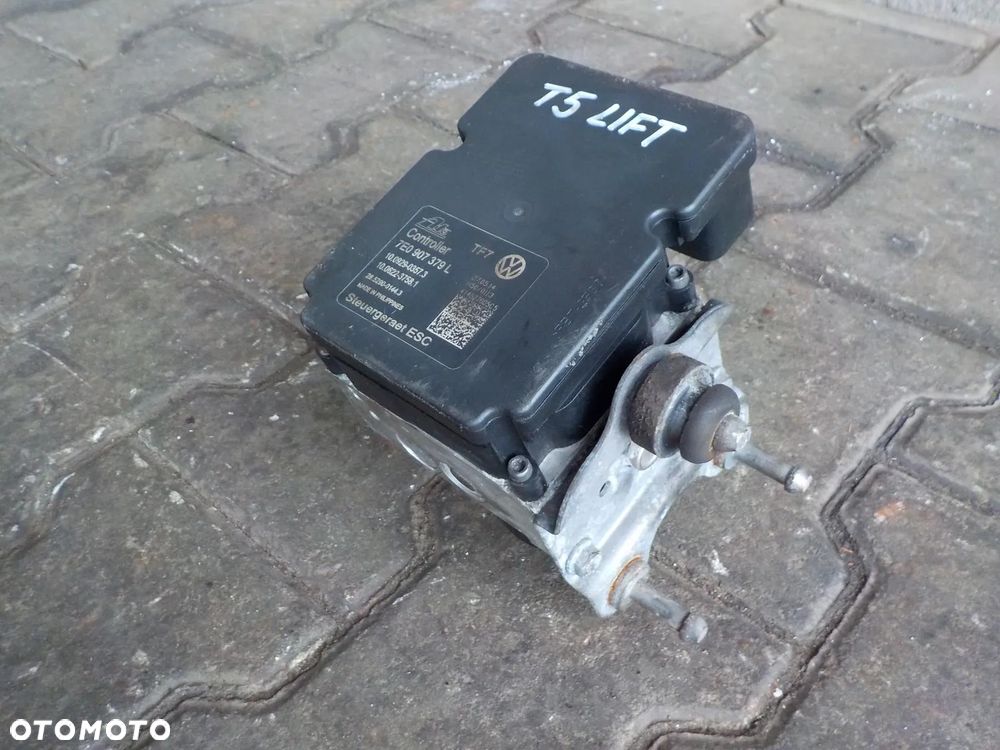 VW T5 POMPA MODUŁ ABS 7E0614517J 7E0907379L - 4