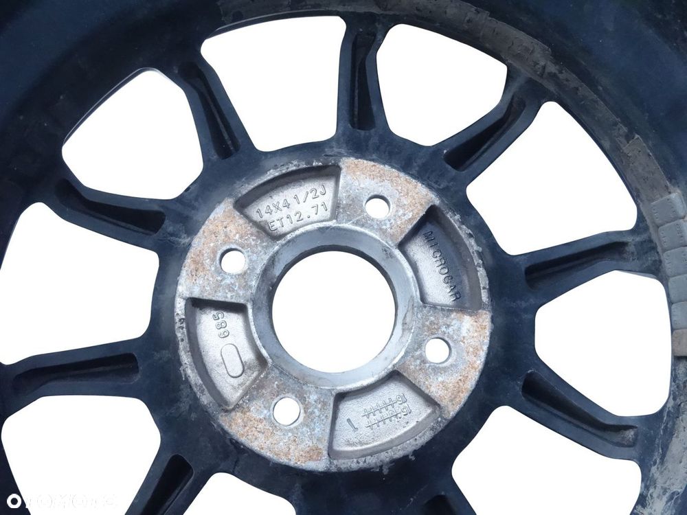 Koła Opony Felgi aluminiowe 14 cali komplet Microcar Due Mgo Js50 Ligier - 9