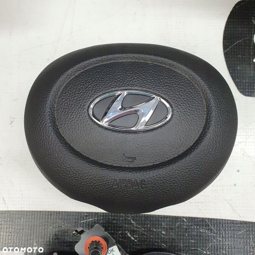 HYUNDAI i20 III 3 DESKA ROZDZIELCZA KONSOLA KOKPIT PULPIT PODUSZKI AIRBAG AIR BAG PASY KIT SET - 6