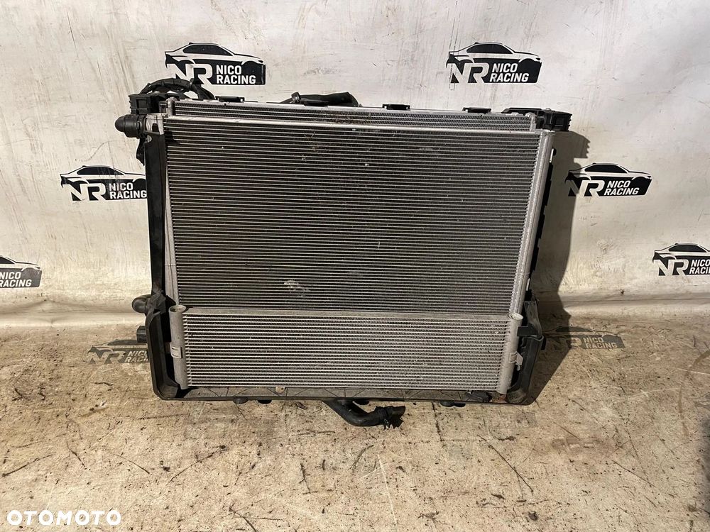 KOMPLET CHŁODNIC WENTYLATOR BMW G30 G31 G32 G11 G12 G14 G15 G16 BENZYNA