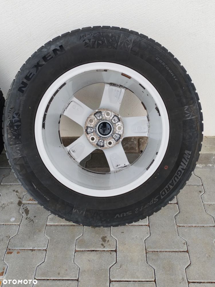 VW TOUAREG 7P 10-18R FELGI KOLA 5X130 DOT2018 ET50 255/60 R17 7,5Jx17 KOMPLET Z OPONAMI FELGA 7P6601025 A - 11