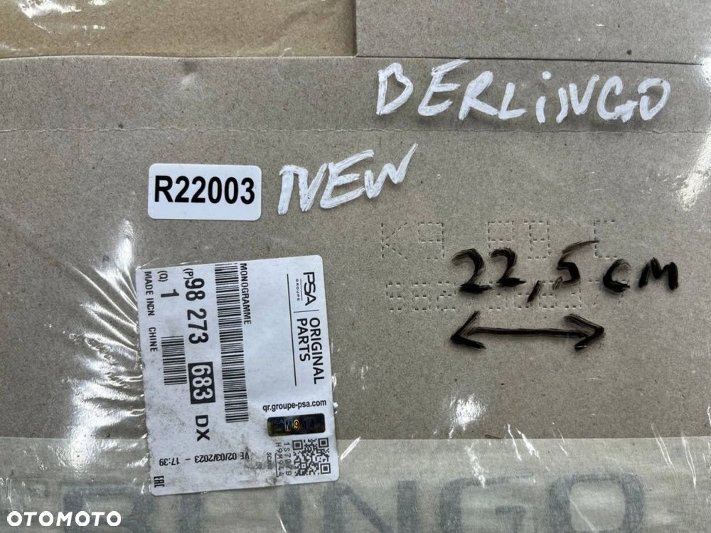 Znaczek Citroen Berlingo 3 III Multispace 18r.- NOWY napis znaczek emblemat na klapę bagażnika - 6