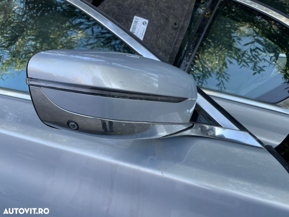 oglinda dreapta cu camera si Side assist bmw G11 G12 seria 730xd 740xd 750xd 2016 2017 2018 2019 electrocrom rabatabilă electric - 2