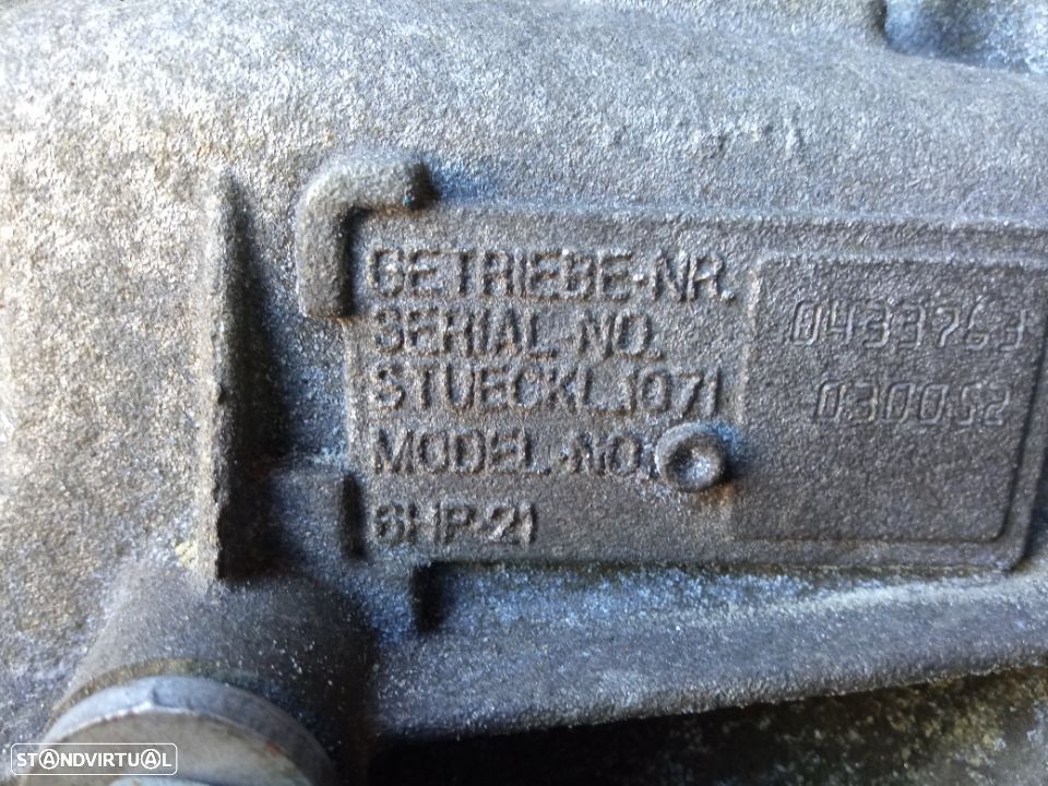 Caixa de velocidades automática BMW 320d E90 e E91 N47 REF: ZF 6HP-21 142W4N - 6