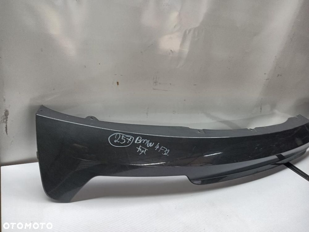 DOKŁADKA ZDERZAKA TYŁ TYLNA BMW 4 F32 F33 M PAKIET 15857711 - 2