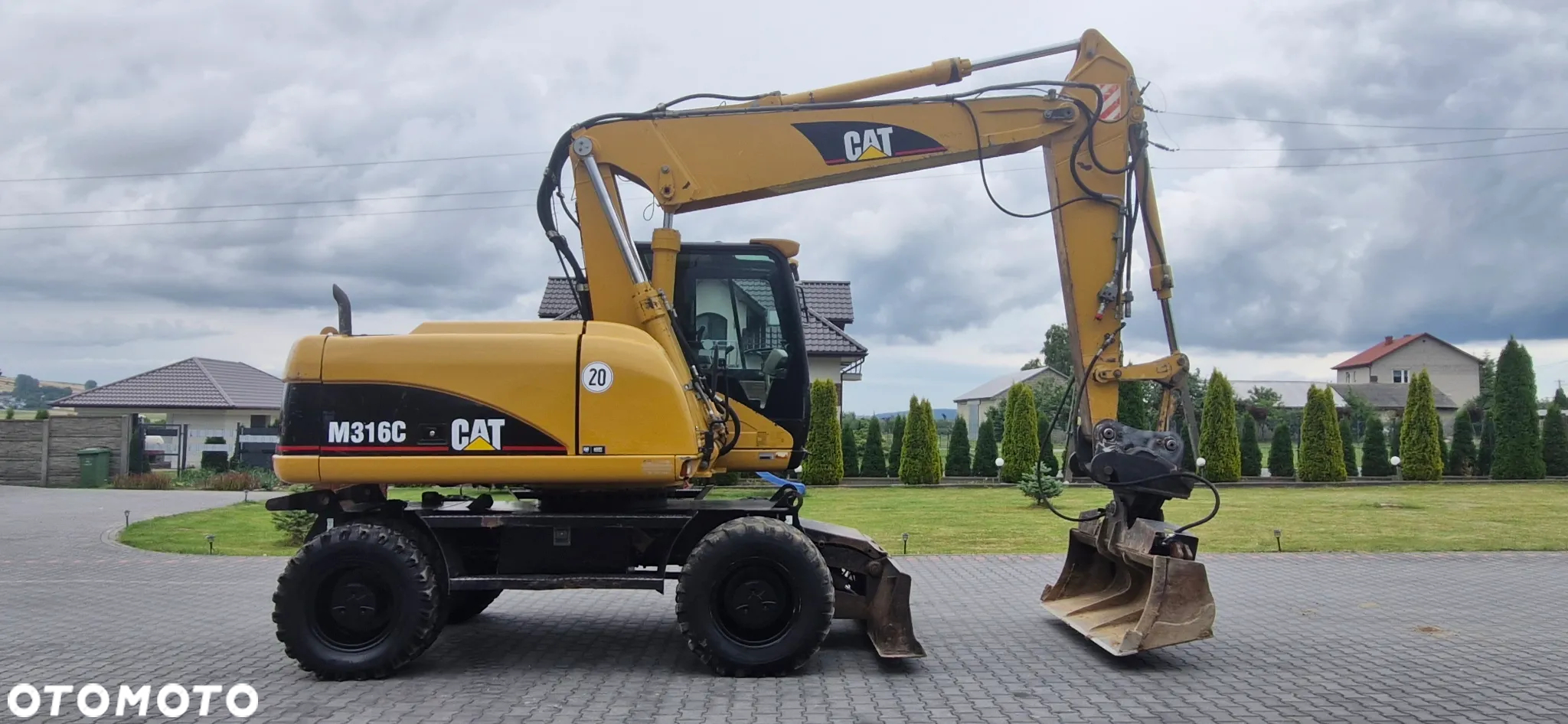 Caterpillar M316C/ Verachterr/ Klima/ - 4