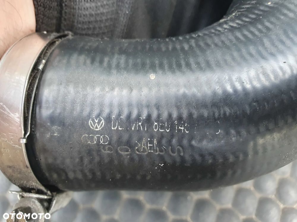 Przewod 8D0145828L Turbiny Intercooler Rura Krociec Waz 1.9 TDI AVB 101KM Audi A4 B6 B5 VW Passat B5 - 9