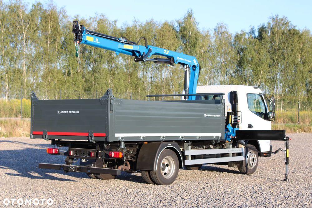 FUSO Mitsubishi Canter 9C18 Nowy 3-stronny Wywrot Kiper Wywrotka Nowy Żuraw HDS DN 7.7 S2 Ładowność: 4000 kg Fassi - 11