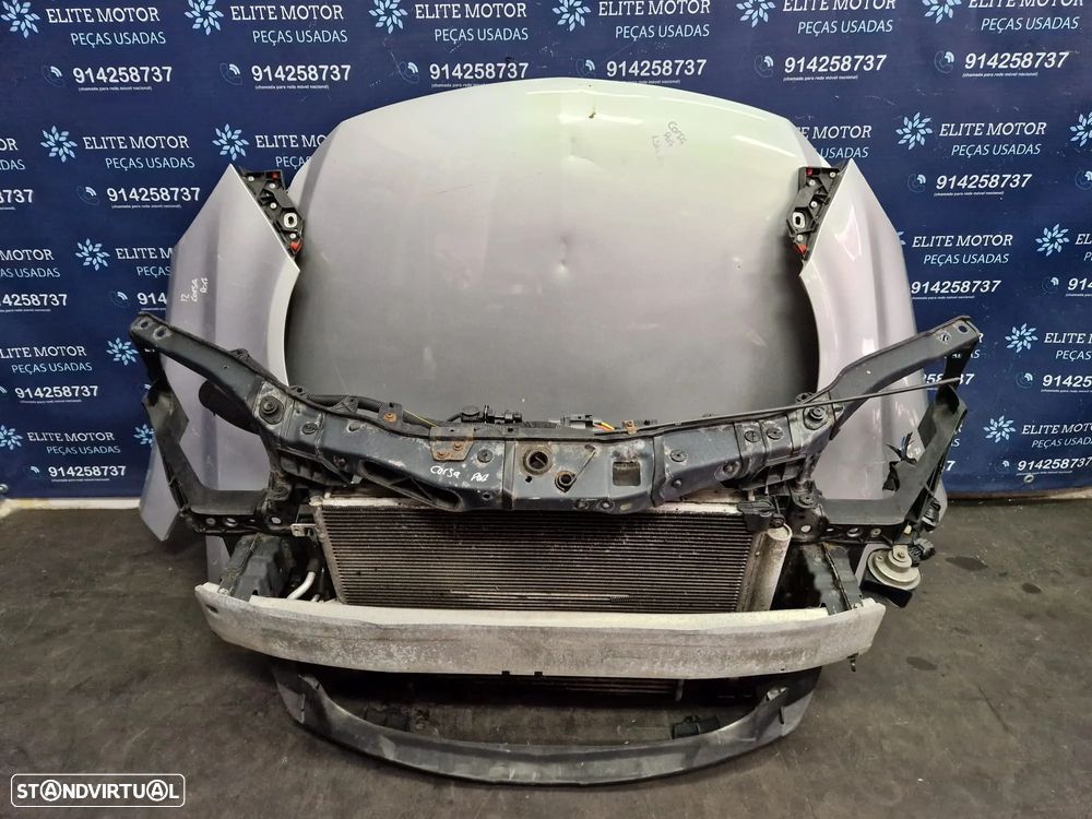 Frente completa usada OPEL CORSA D 2014 capot parachoques oticas guarda lamas radiador - 7