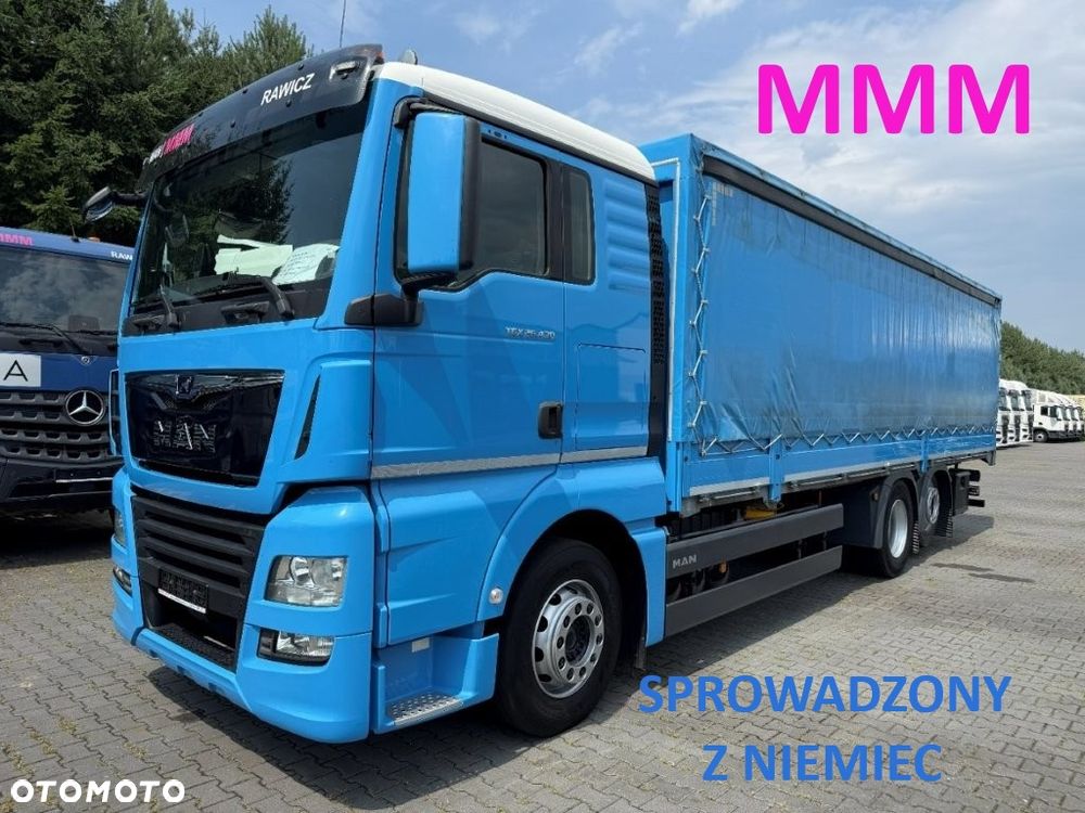 MAN TGX 26.430 FIRANA PLANDEKA 8,15 XL RETARDER  NAVI SERWIS MAN DO KOŃCA!! SPROWADZONY z DE - 1