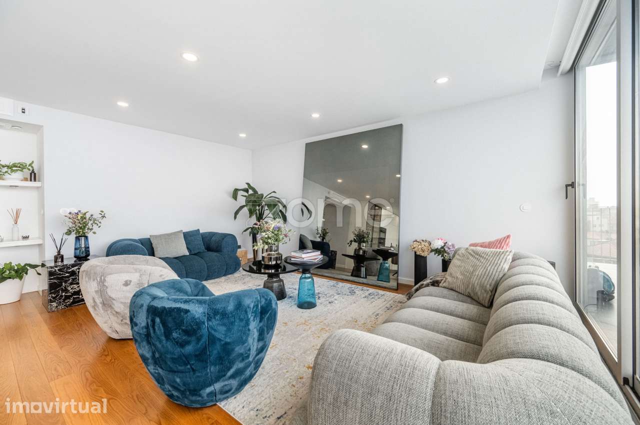 Penthouse T3 Exclusiva com Terraço Panorâmico e Vista Mar. - Grande imagem: 5/40