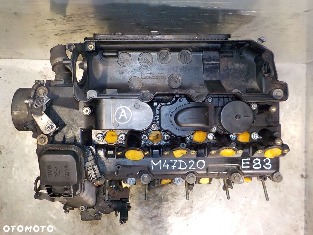BMW X3 E83 SILNIK 2.0 D 150 KM M47D20 + POMPA 0445010045 7788670 OPIS!!! - 9