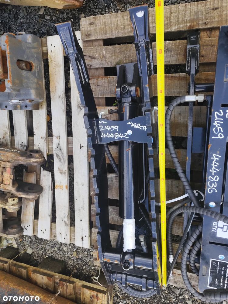 Kciuk hydrauliczny do koparki mini koparki pazur hak chwytający łapa dociskowa chwytak 5-7t NOWY - 6