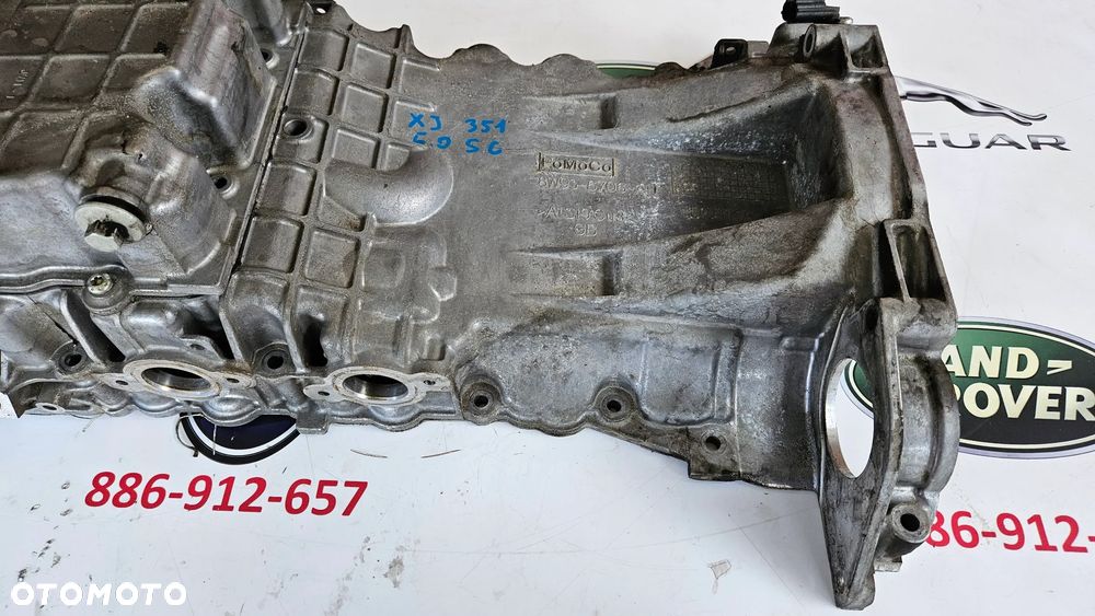 Jaguar Xj 351 5.0 SC 510KM 508PS Kompletna miska olejowa 8W93-6675-AA 8W93-6706-AD - 5