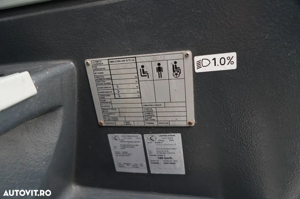 TEMSA SAFARI / HD13 / EURO 6 / IMPORTAT DIN FRANȚA / 296.000 km!!! / - 38