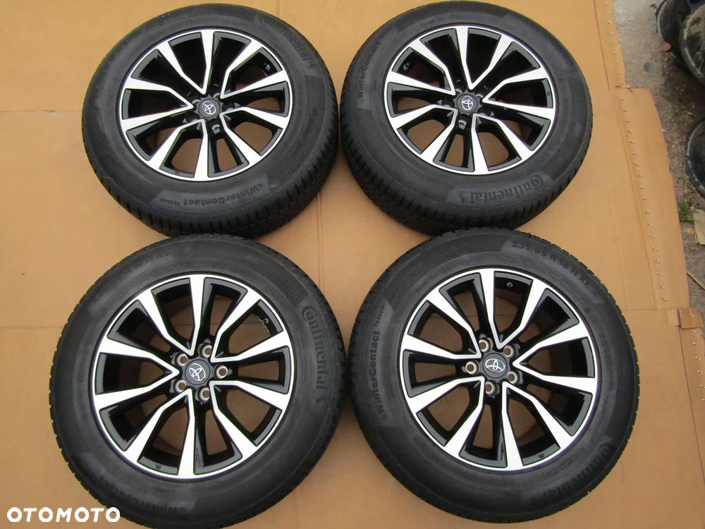 4 x Felgi Aluminiowe Koła 18 TOYOTA HIGHLANDER III IV 4 8 j 5x114,3 ET35 + czujniki TPMS + Opony 235/65 18 - 1