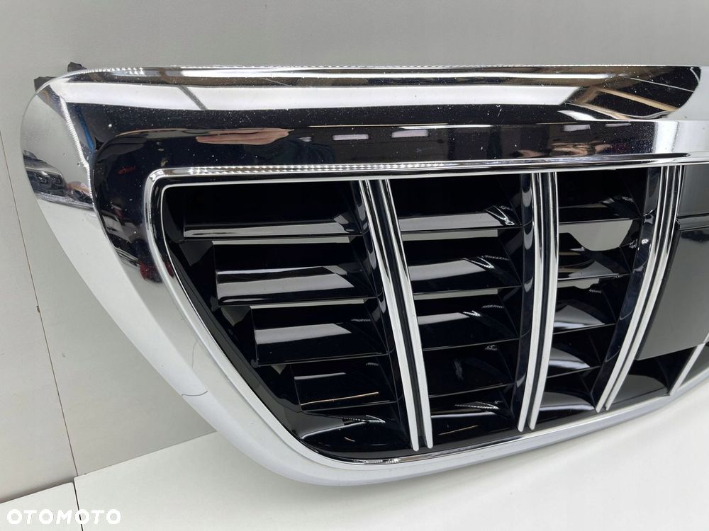 MERCEDES W222 ATRAPA GRILL ZDERZAKA PRZÓD - 5