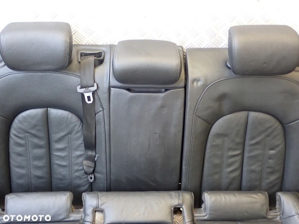 AUDI A6 C7 FOTEL PRZEDNI PRAWY / LEWY ORAZ KANAPA TYLNIA  SKÓRA  KOMPLET, DOSTĘPNE 2 KOMPLETY - 3