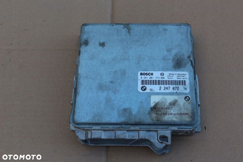 Komputer sterownik BMW 2247072 2.5 TDS 143km - 1
