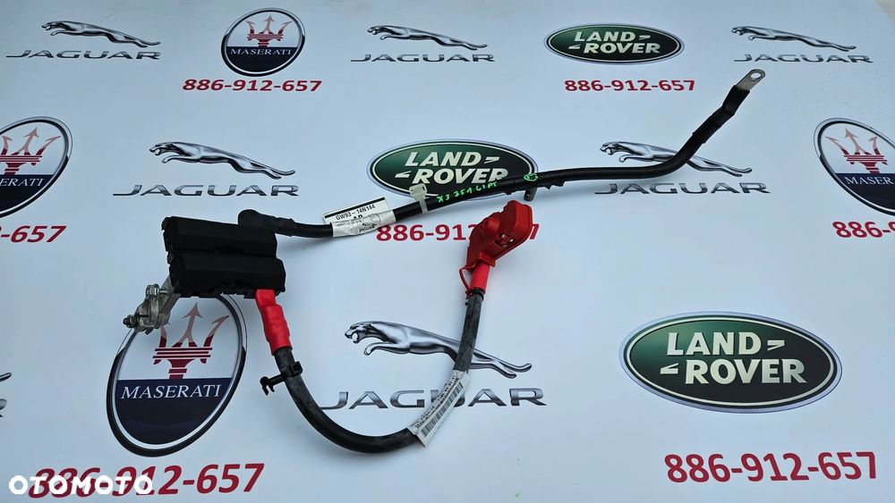 Jaguar XJ 351 LIFT 2015-  Klema akumulatora PLUS Przewód plusowy z bezpiecznikiem GW93-14F423-AC GW93-14N144-AB - 1