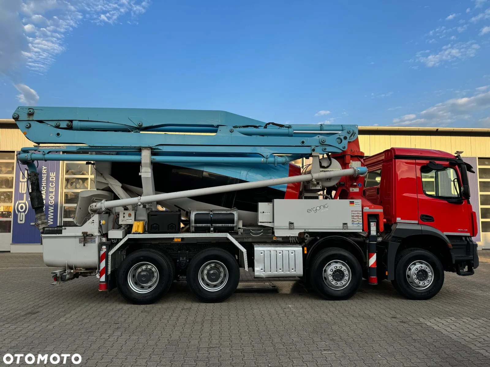 Mercedes-Benz Arocs 3243 8x4 EURO6 POMPOGRUSZKA PUTZMEISTER TMM 24-3 - 4