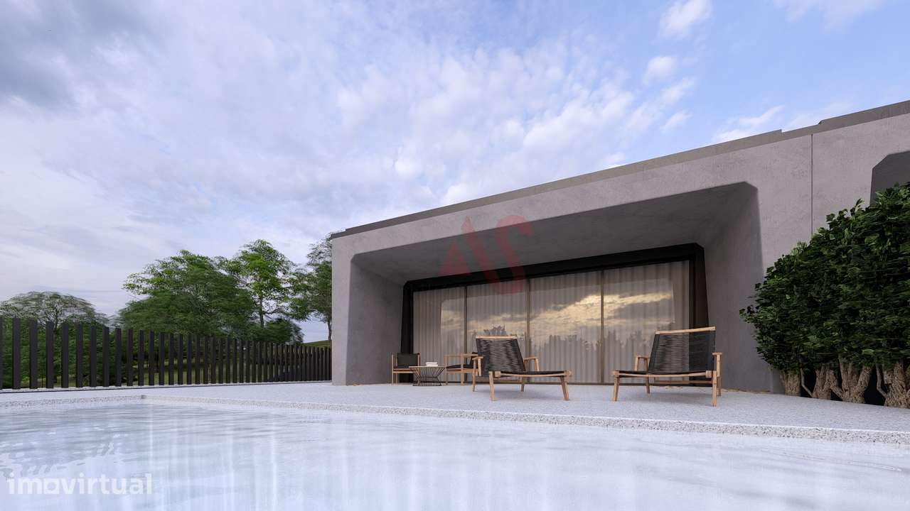 Moradia Térrea T3 com Piscina | Nova | Leitões, Guimarães - Grande imagem: 5/38