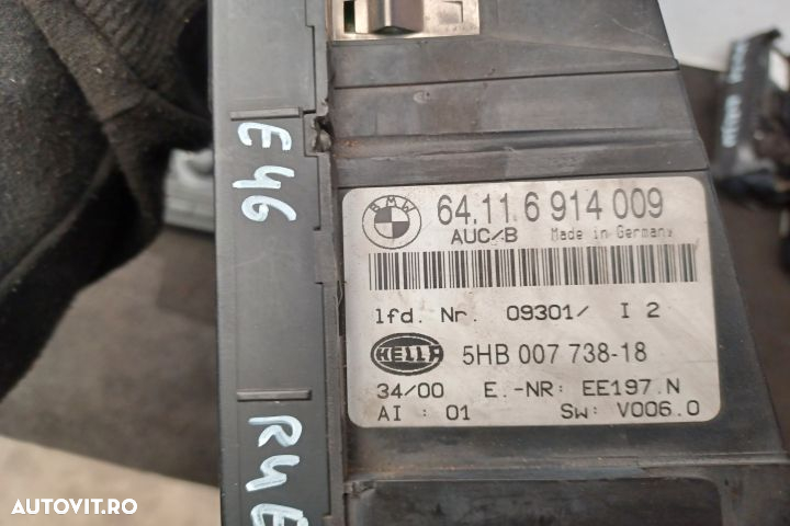 Comanda clima 64116914009  6914009 64116914009  6914009 BMW Seria 3 E - 4