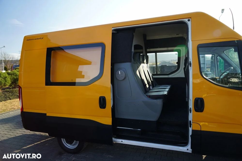 Iveco DAILY 35-140 / CU OPȚIUNI / 7 LOCURI / TABLĂ / DUBIȚĂ / IMPORTAT - 20