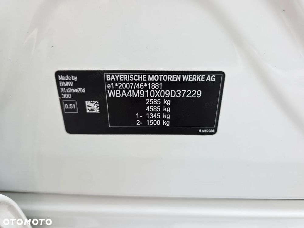 BMW X4 xDrive20d M Sport sport - 38