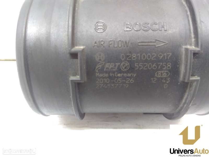 MEDIDOR DE MASSA DE AR ALFA ROMEO MITO 2010 -0281002917 - 2