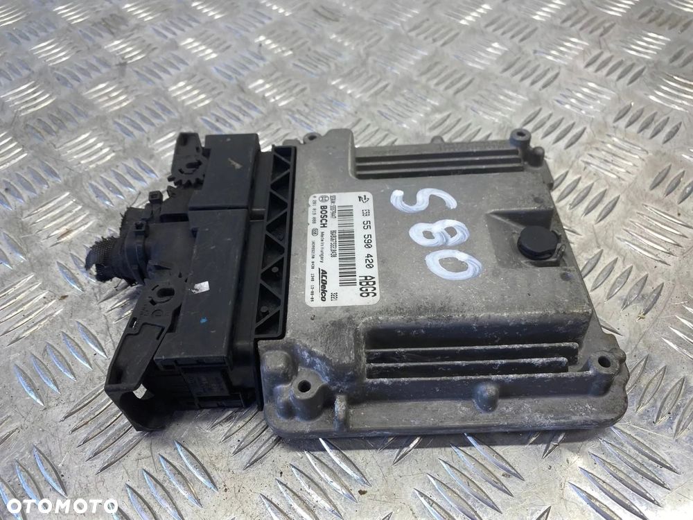MODUŁ STEROWNIK KOMPUTER SILNIKA OPEL INSIGNIA A 2.0 55590420 0281019088 - 3