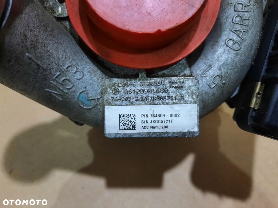 TURBO TURBINA A6420908580 Mercedes 3.0 CDI JEEP - 2