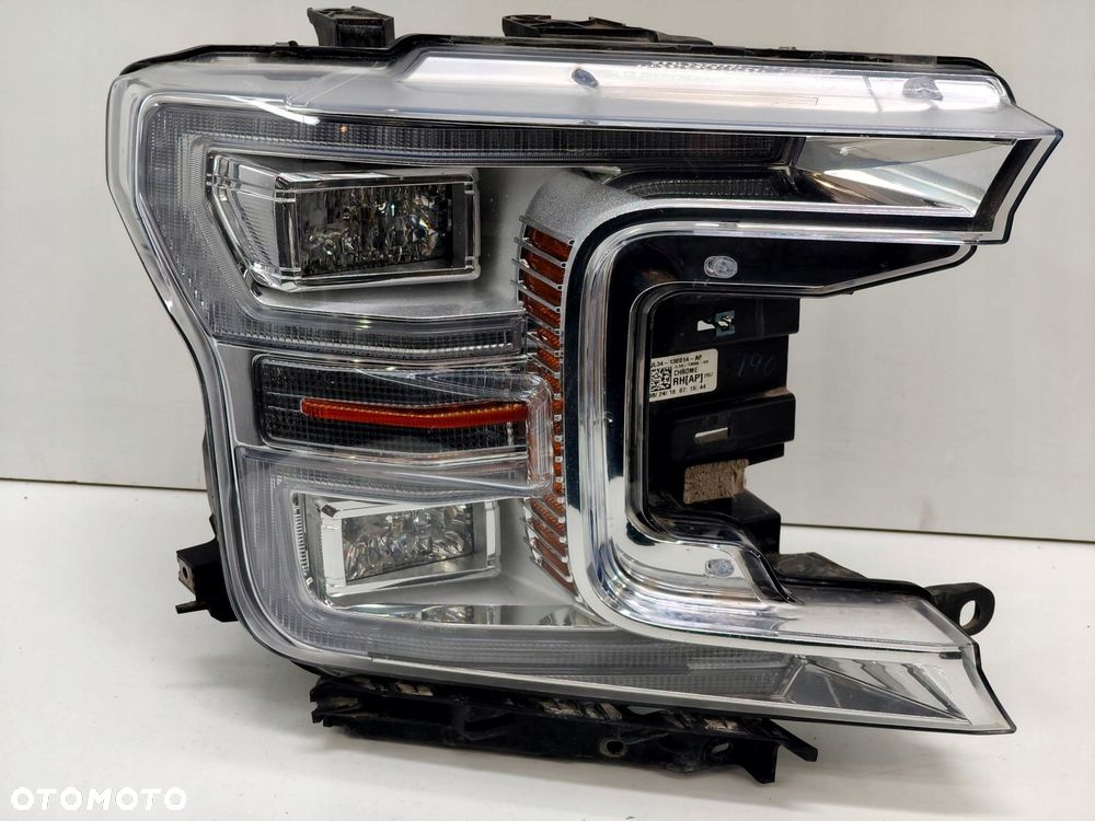 FORD F150 18-20 LAMPA PRAWA PRZÓD FULL LED CHROM USA JL34-13E014-AP - 1