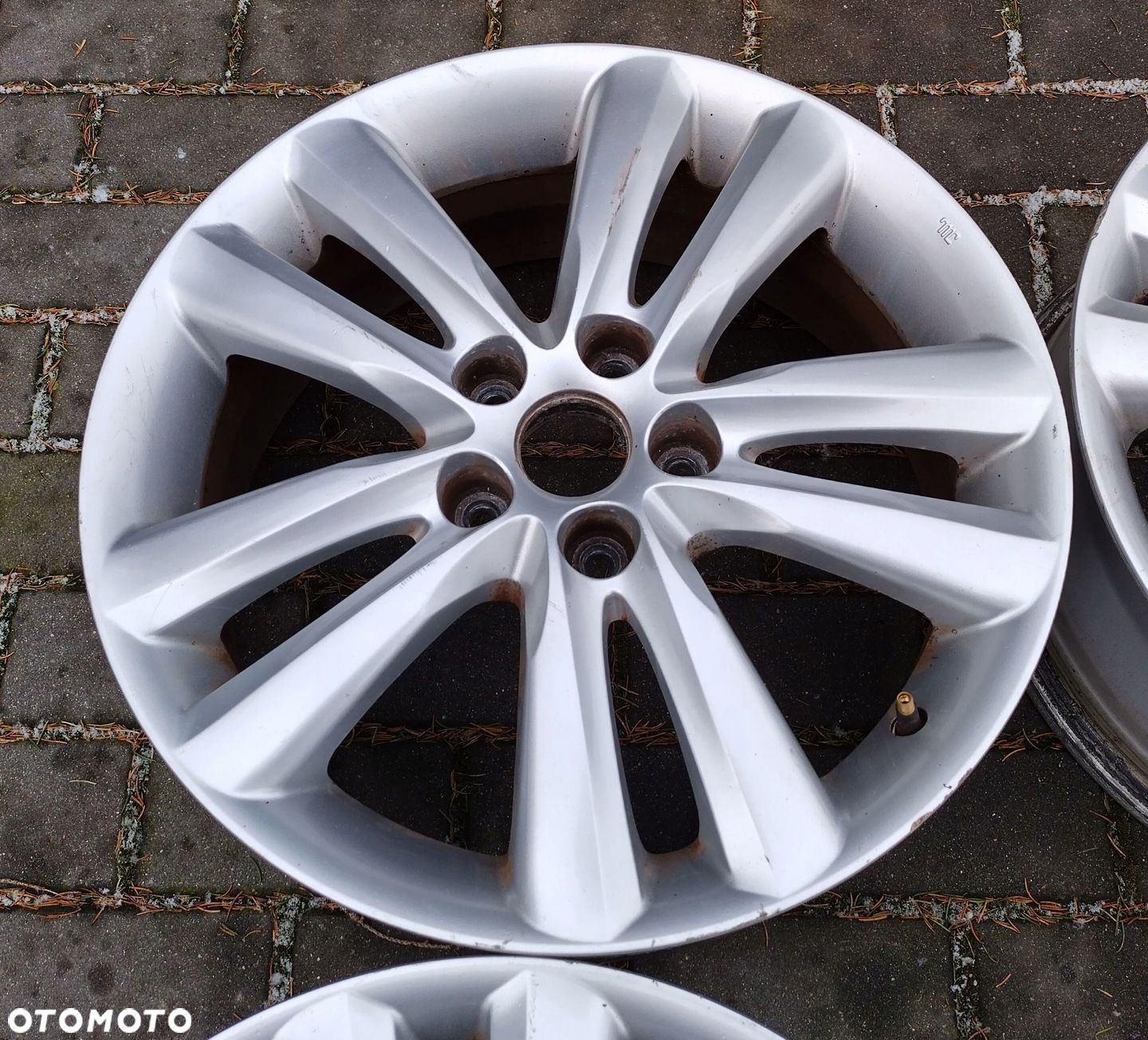 HYUNDAI IX35 FELGI ALUMINIOWE 6.5 J x 18 ET48 52910-2S300 PROSTE ORYG - 3