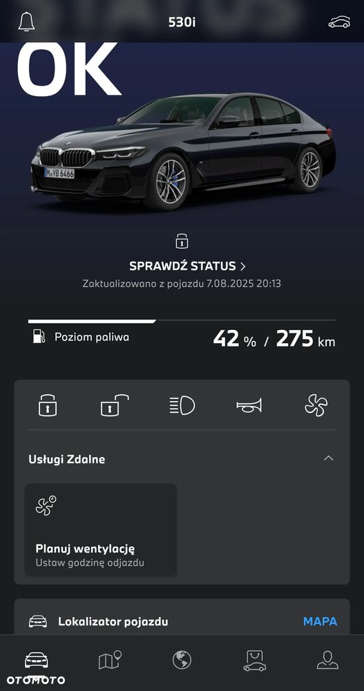 BMW Seria 5 530i GPF M Sport sport - 13