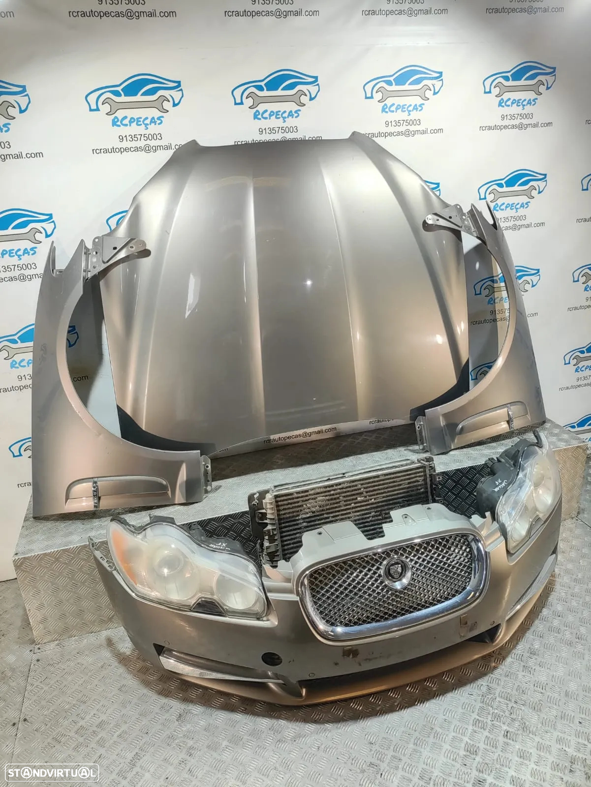 Frente Completa Jaguar XF X250 Diesel - 12