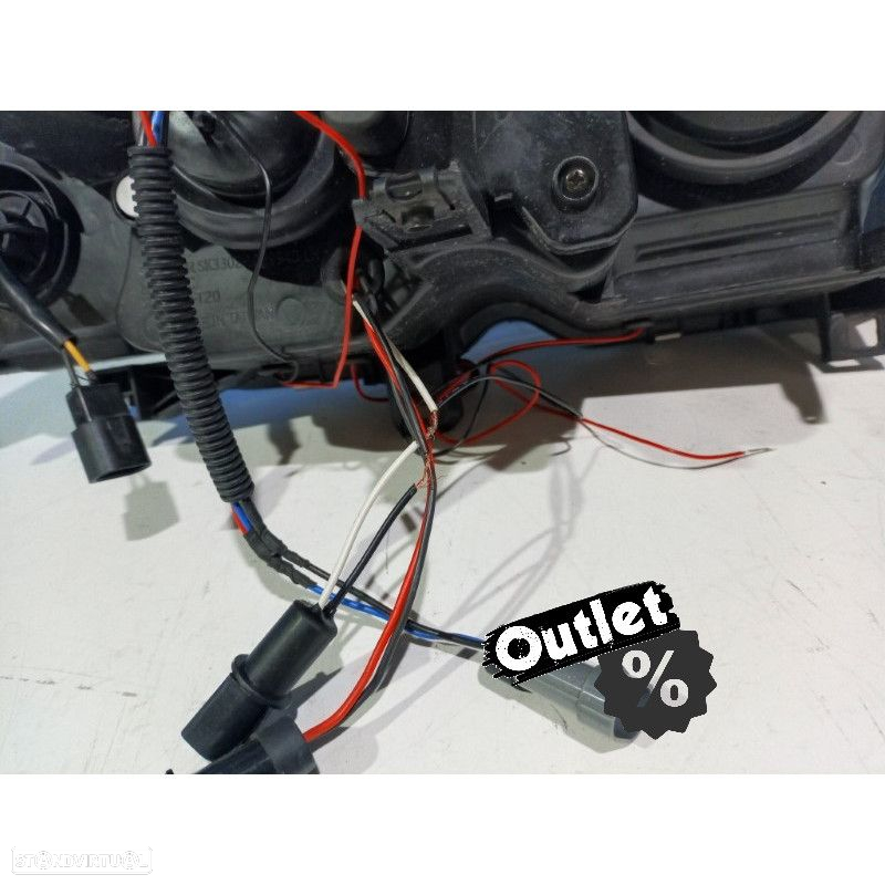 R145700C1 FARÓIS BMW SÉRIE 3 E46 98-01 ANGEL EYES FUNDO CROMADO - 4