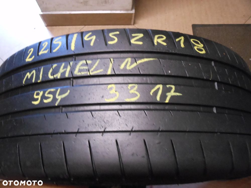 Opona pojedyńcza 225/45r18 michelin pilot super sport 5,3mm lato - 1